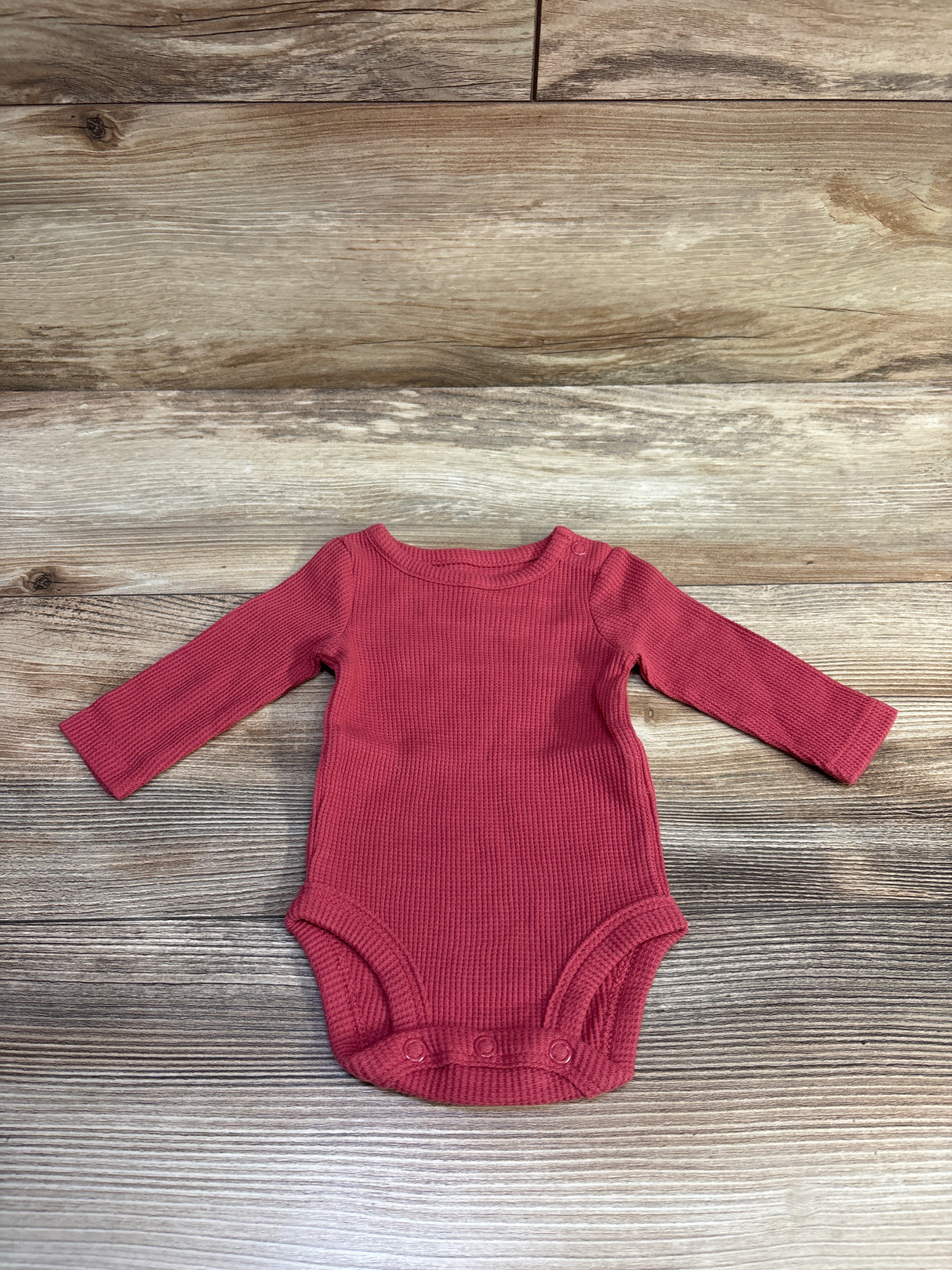 Carter's Waffle Knit Bodysuit Pink sz Newborn