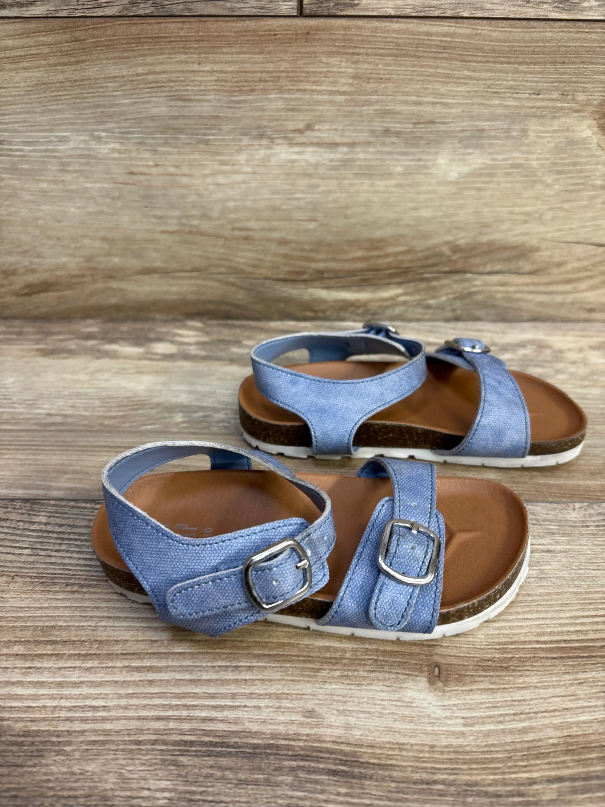 Baby Gap Buckle Denim Sandals Blue sz 9-10c