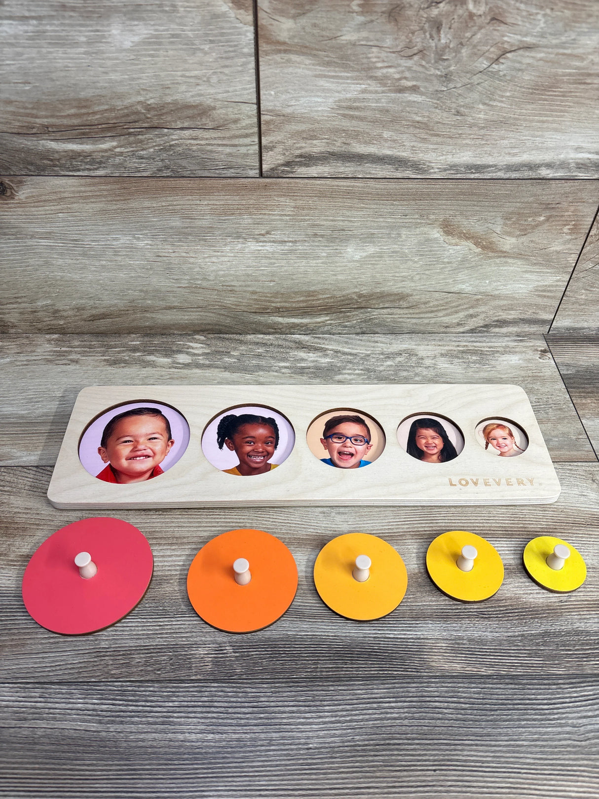 Lovevery Circle of Friends Puzzle