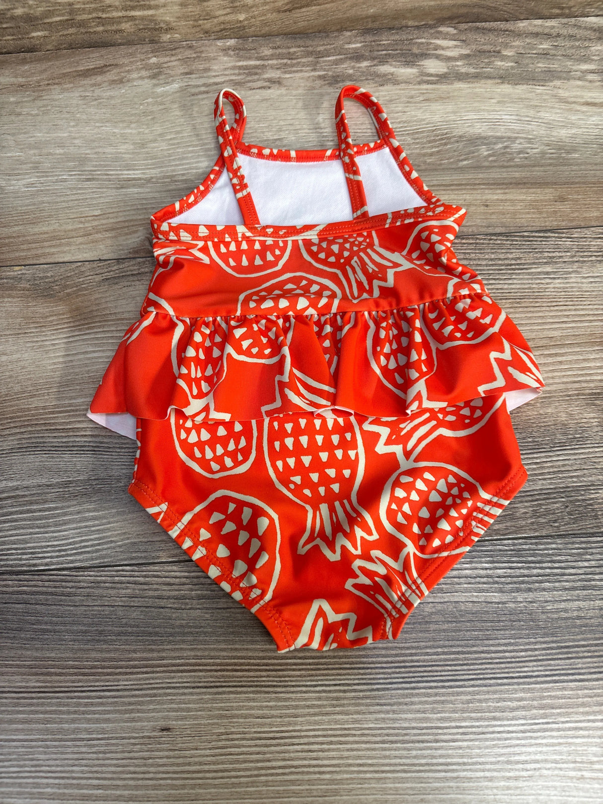 Carter's 1pc Pineapple Print Swimsuit Orange sz 9m - Me n Mommy To Be