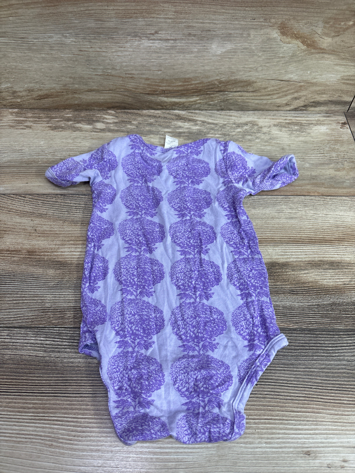Kate Quinn Bamboo Bodysuit Purple sz 6-12m