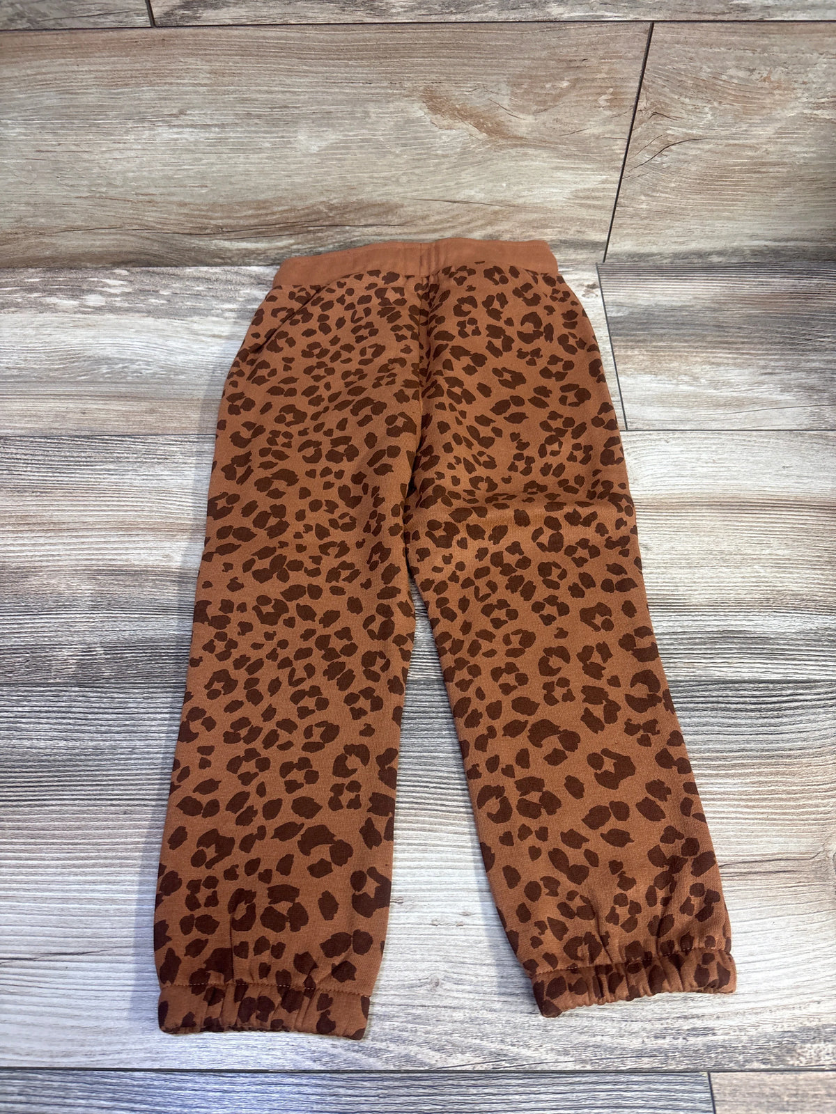 NEW Okie Dokie Leopard Print Joggers Brown sz 3T