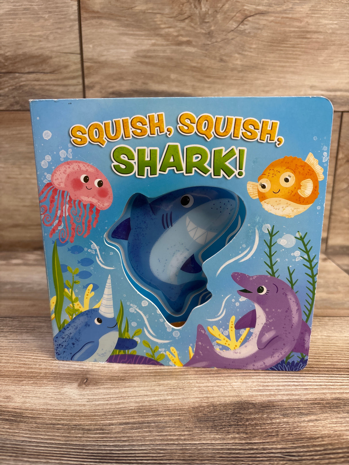 Squish, Squish Shark! Board Book