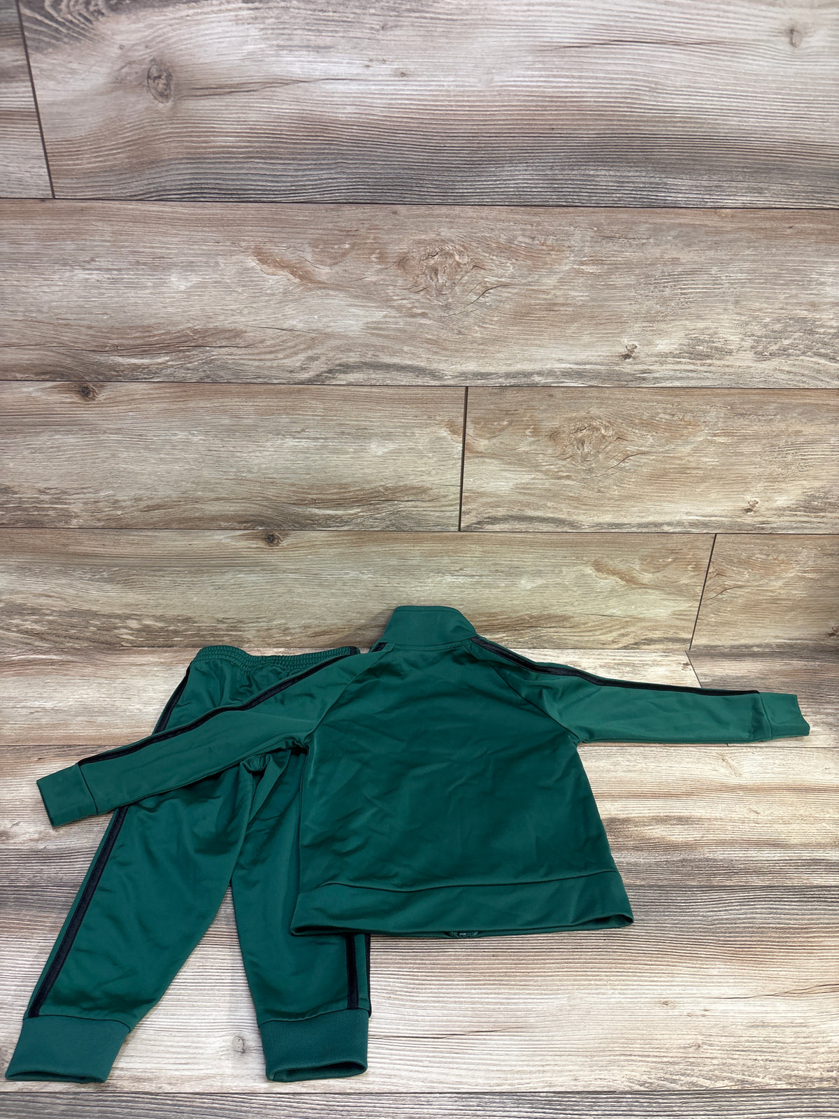 Adidas 2pc Tracksuit Green sz 3T