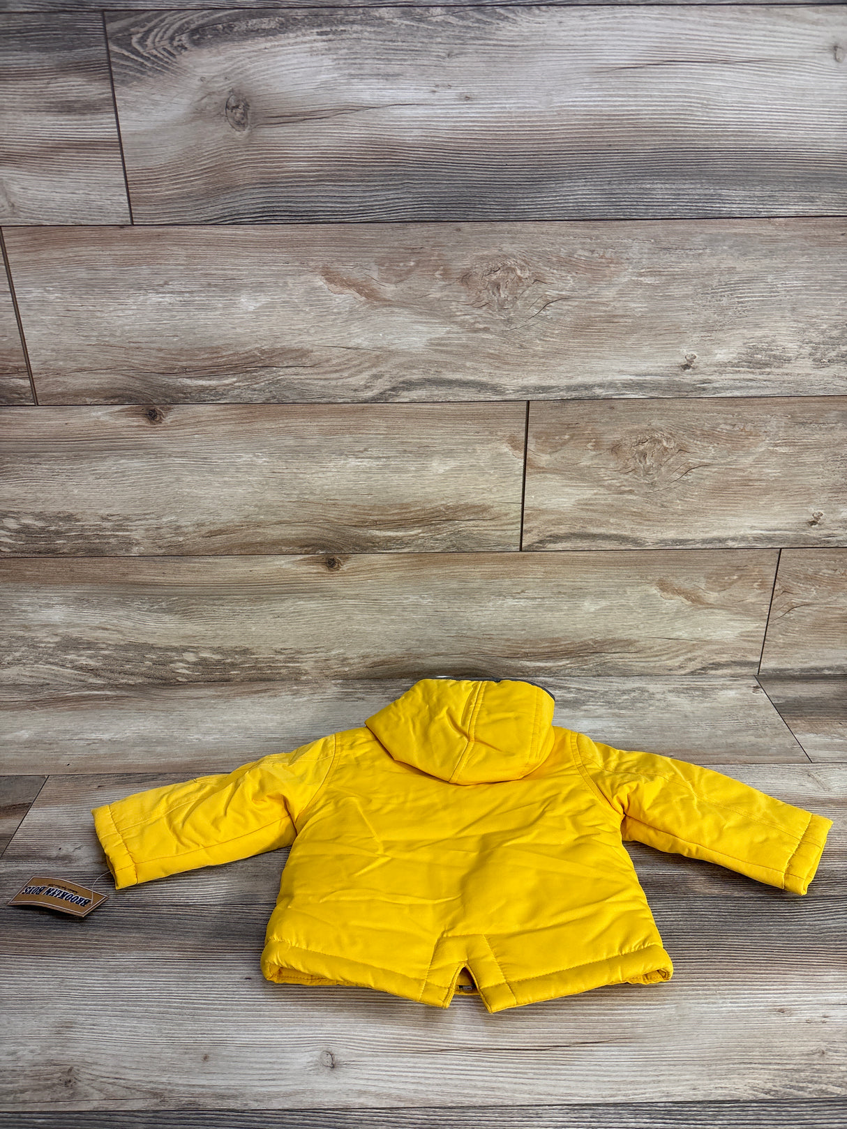 NEW Brooklyn Boys Waterproof Rain Jacket Yellow sz 12m