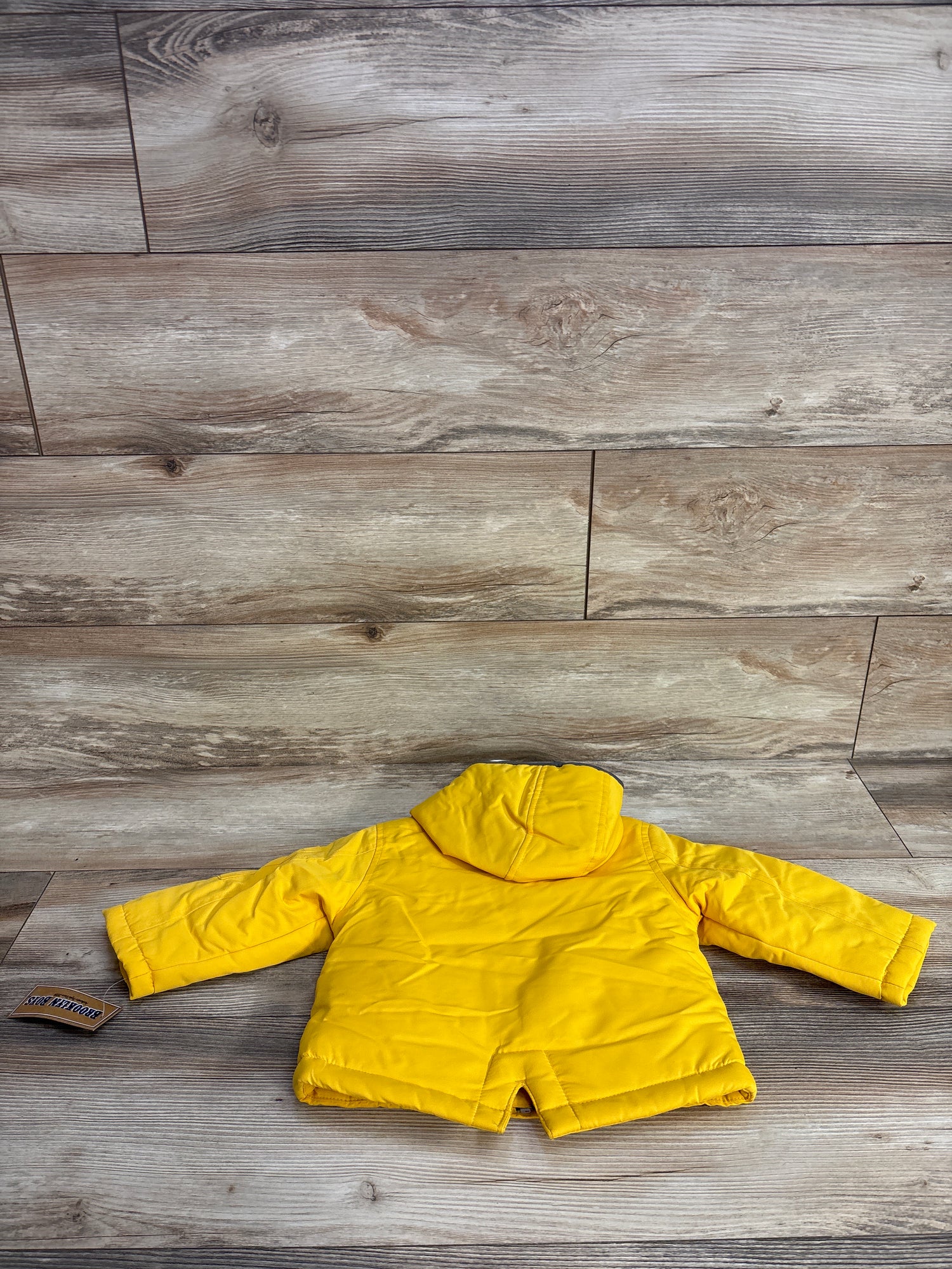 NEW Brooklyn Boys Waterproof Rain Jacket Yellow sz 12m