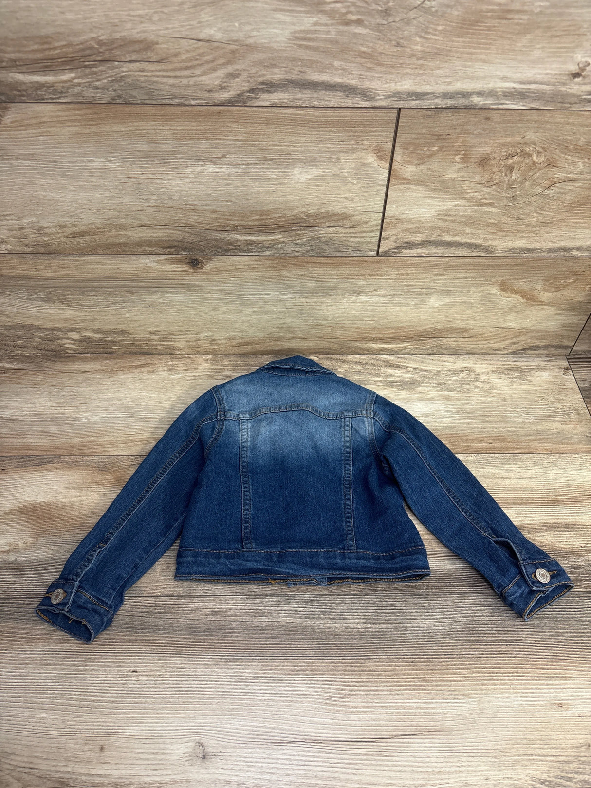 SOHO Blue Butterfly & Flower Embroidered Jacket Blue sz 2T