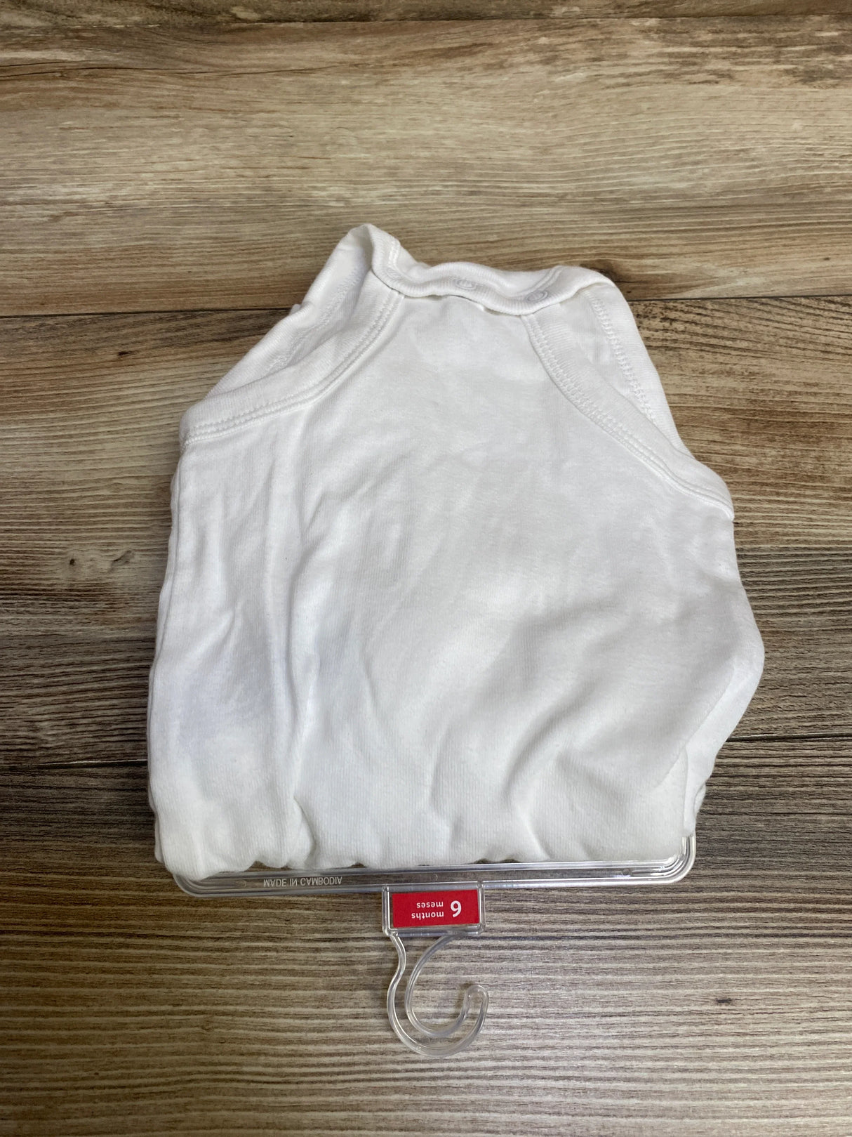 NWOT Just One You 3pk Long Sleeve Bodysuits White sz 6m