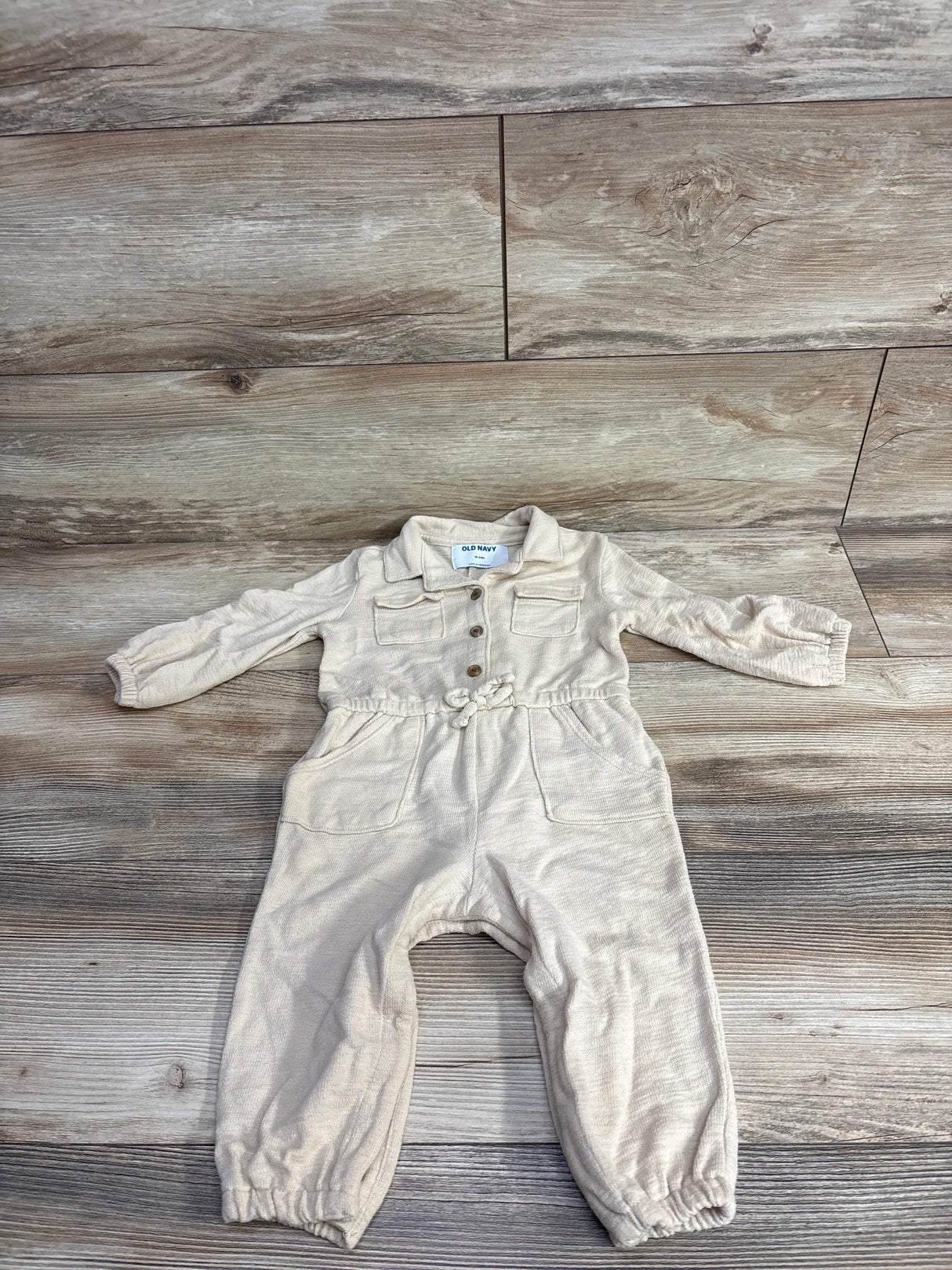 Old Navy Jumpsuit Beige sz 18-24m