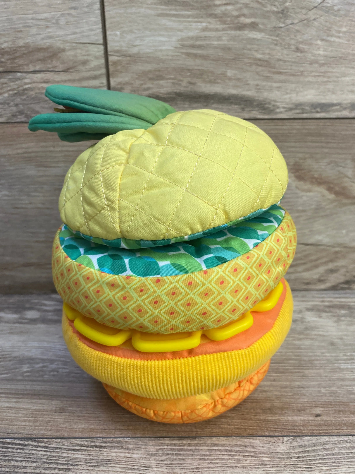Melissa & Doug Multi-Sensory Pineapple Soft Stacker