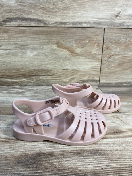 Cat & Jack Fisherman Jelly Sandals Pink sz 7c - Me n Mommy To Be