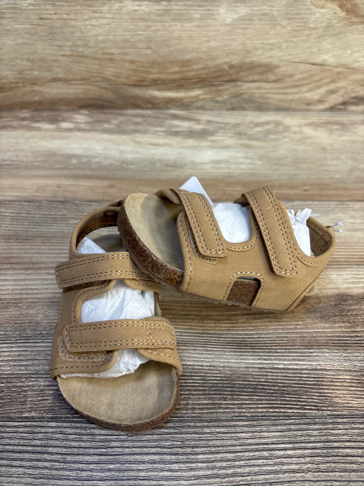 NEW Just One You Olive First Walker Sandals Khaki sz 4c