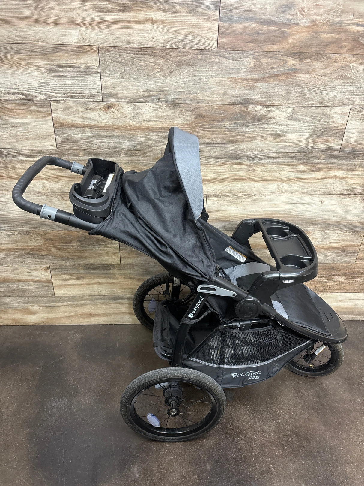 Baby Trend Expedition Race Tec Plus Jogger Stroller - Ultra Grey