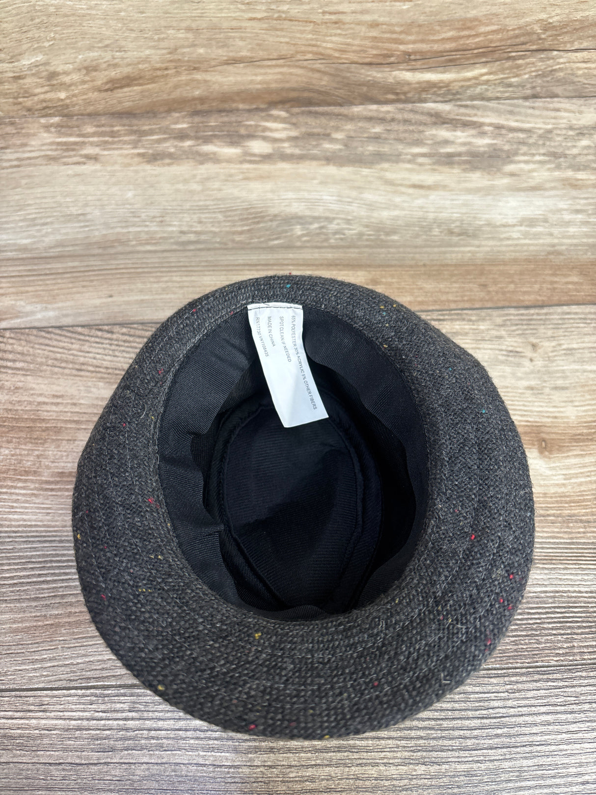 Cat & Jack Wool Fedora Hat Grey