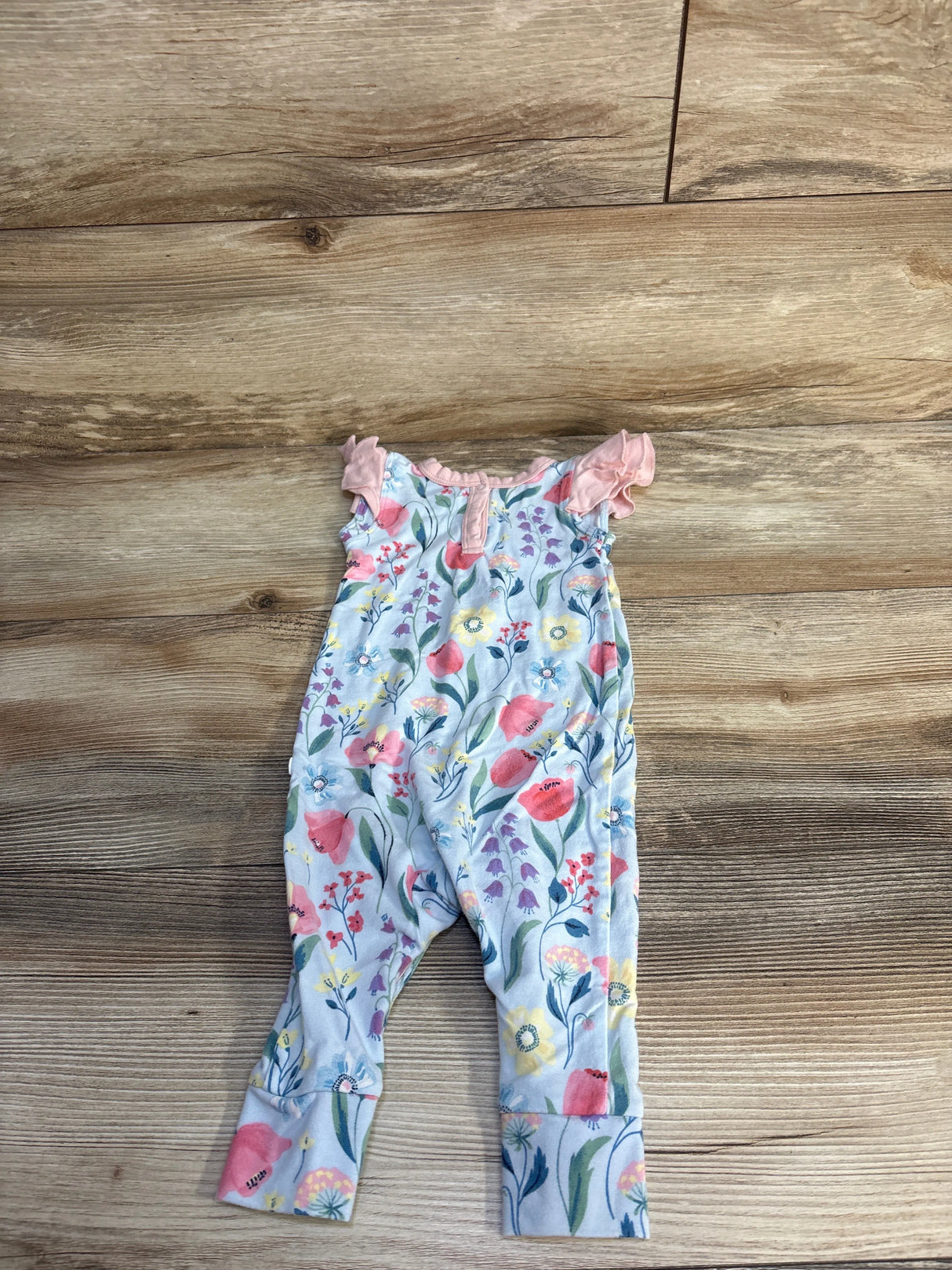 Lou Lou Lollipop Floral Jumpsuit Blue sz 0-3m