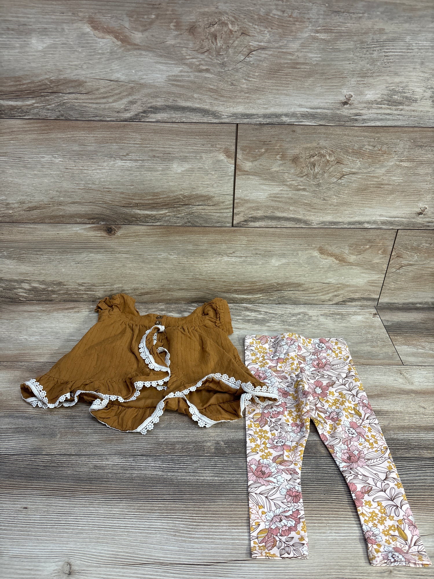 Rachel Zoe 2pc Set Caramel sz 12m
