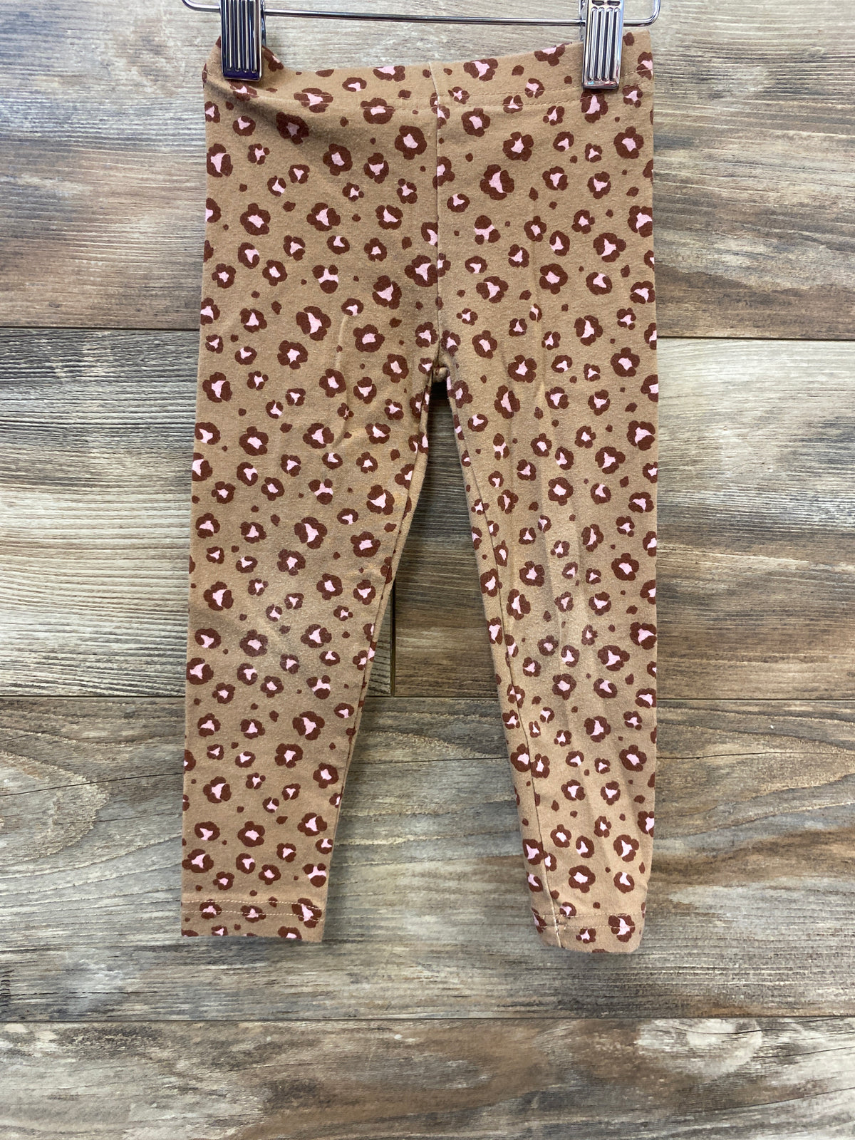 Carter's Leopard Leggings Brown sz 2T