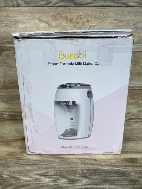 Burabi Formula Milk Maker/Mixer White - Me n Mommy To Be