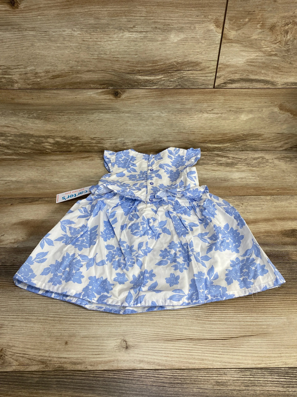 NEW Just One You 2Pc Floral Dress & Bloomers White sz 18m - Me n Mommy To Be
