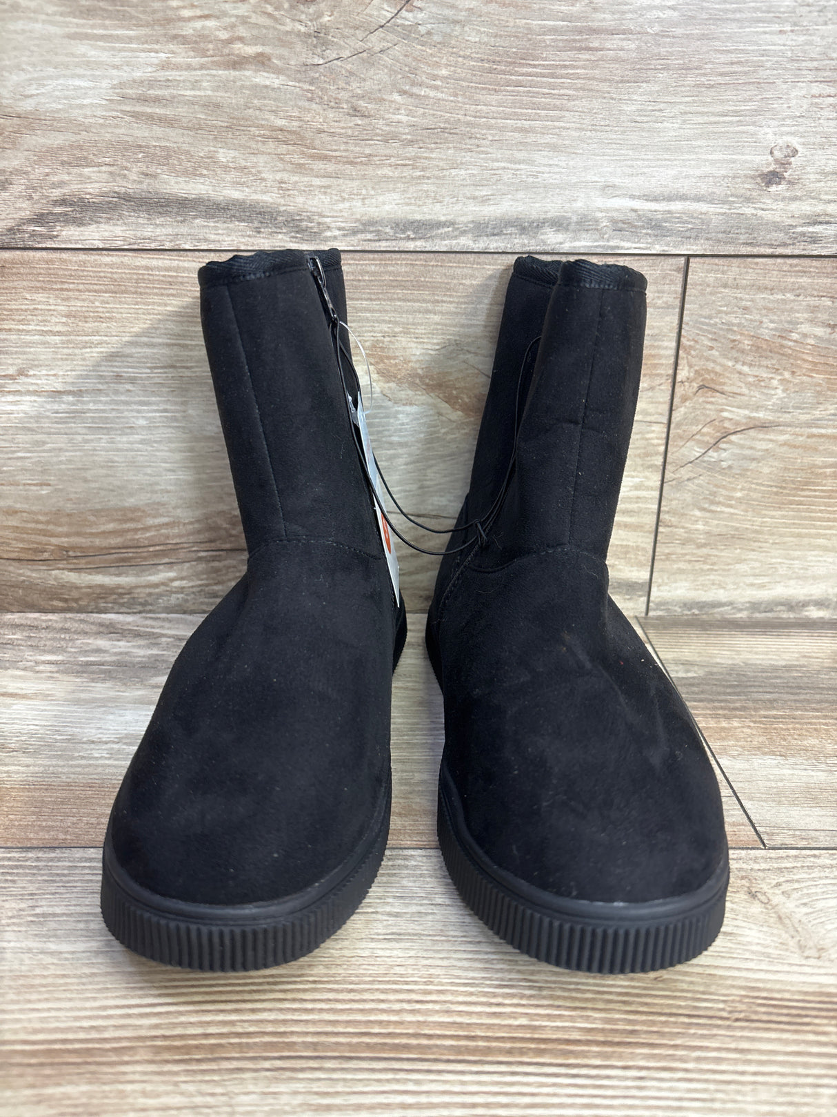 NEW Cat & Jack Holland Shearling Style Boots Black sz 3Y