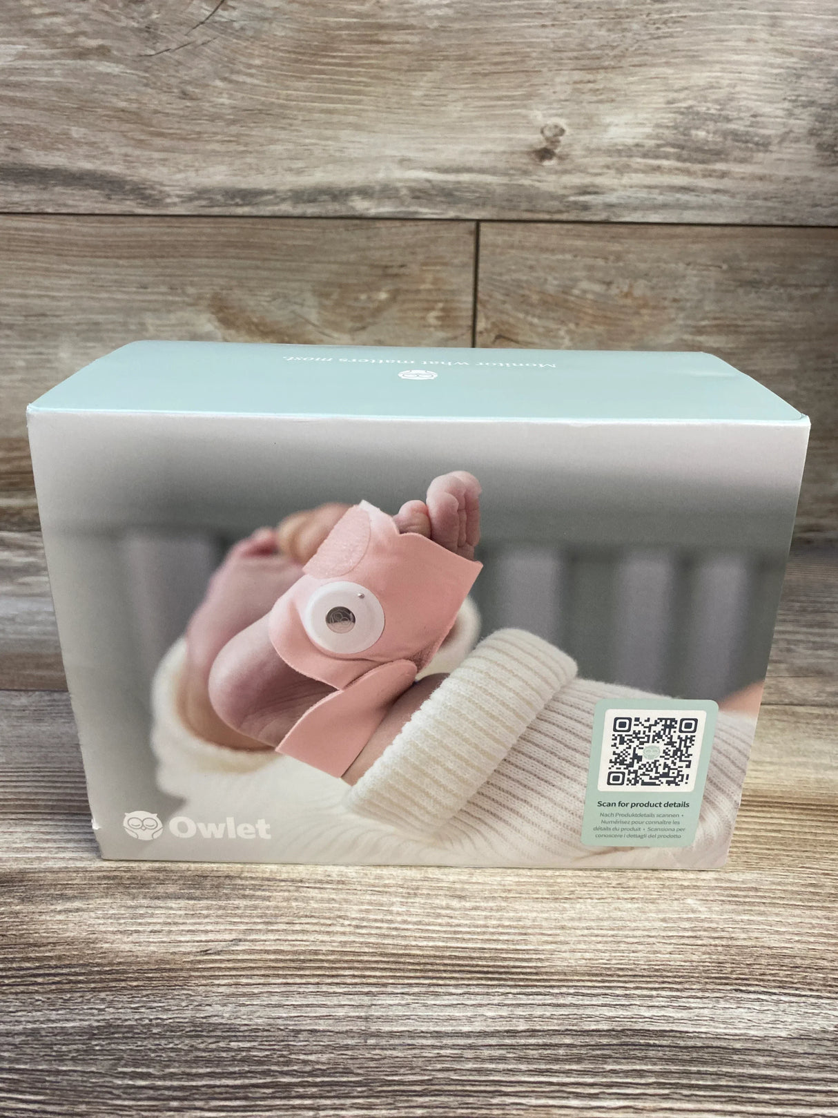 Owlet Dream Sock Smart Baby Monitor - Pink