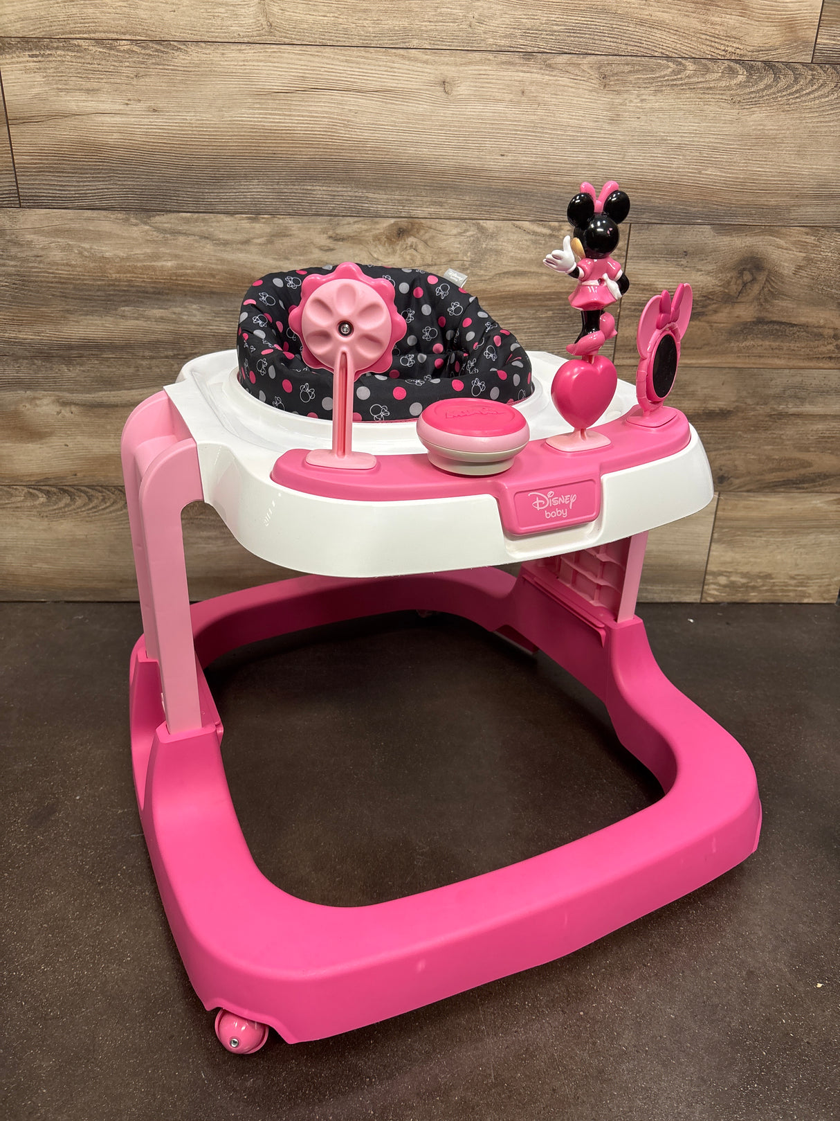 Safety 1st Disney Baby Ready, Set, Walk DX Developmental Walker, Modern Minnie