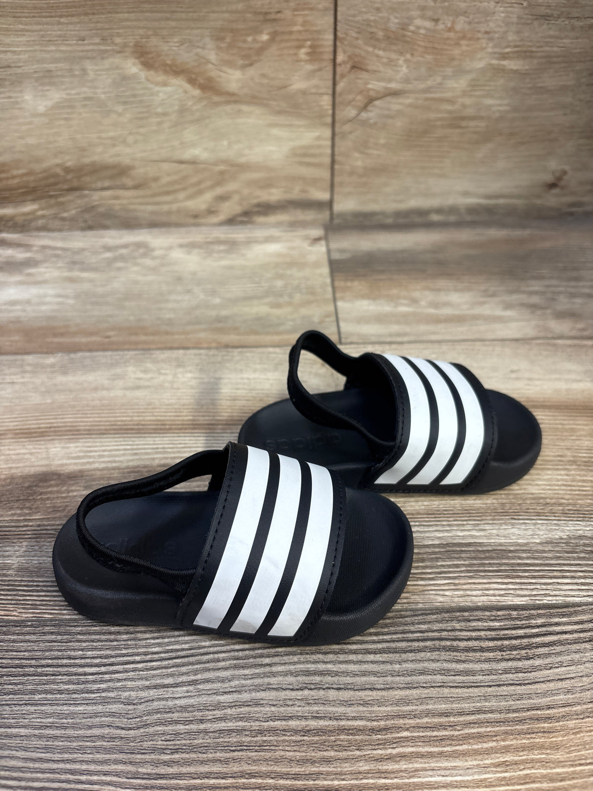 Adidas Adilette Estrap I Sandals Black sz 6c