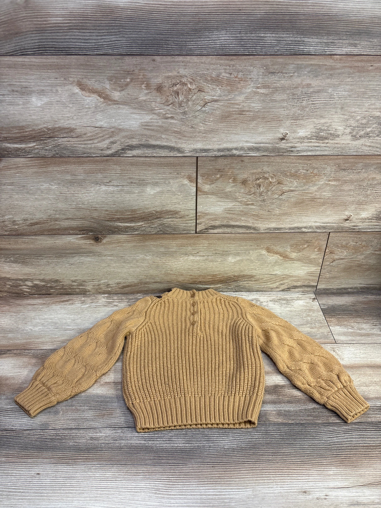 Janie & Jack Buckle Sweater Tan sz 3T