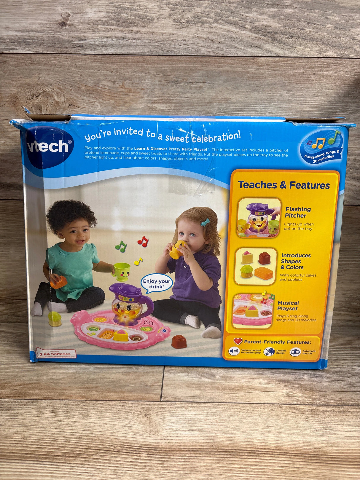 NEW VTech Learn & Discover Pretty Party Playset