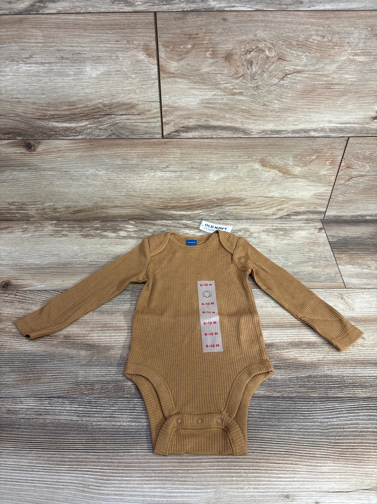 NEW Old Navy Rib-Knit Caramel Bodysuit sz 6-12m