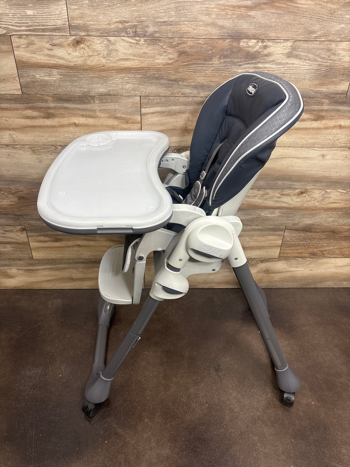 Chicco Polly Highchair in Navy