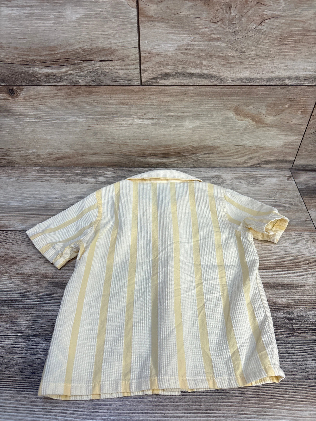 Baby Gap Button Up Shirt Yellow sz 2T