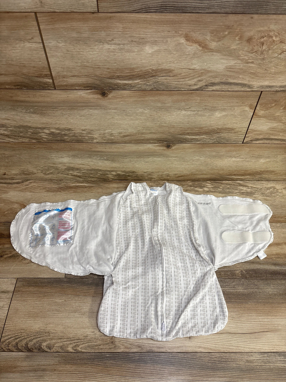 Halo SleepSack Swaddle White sz Newborn