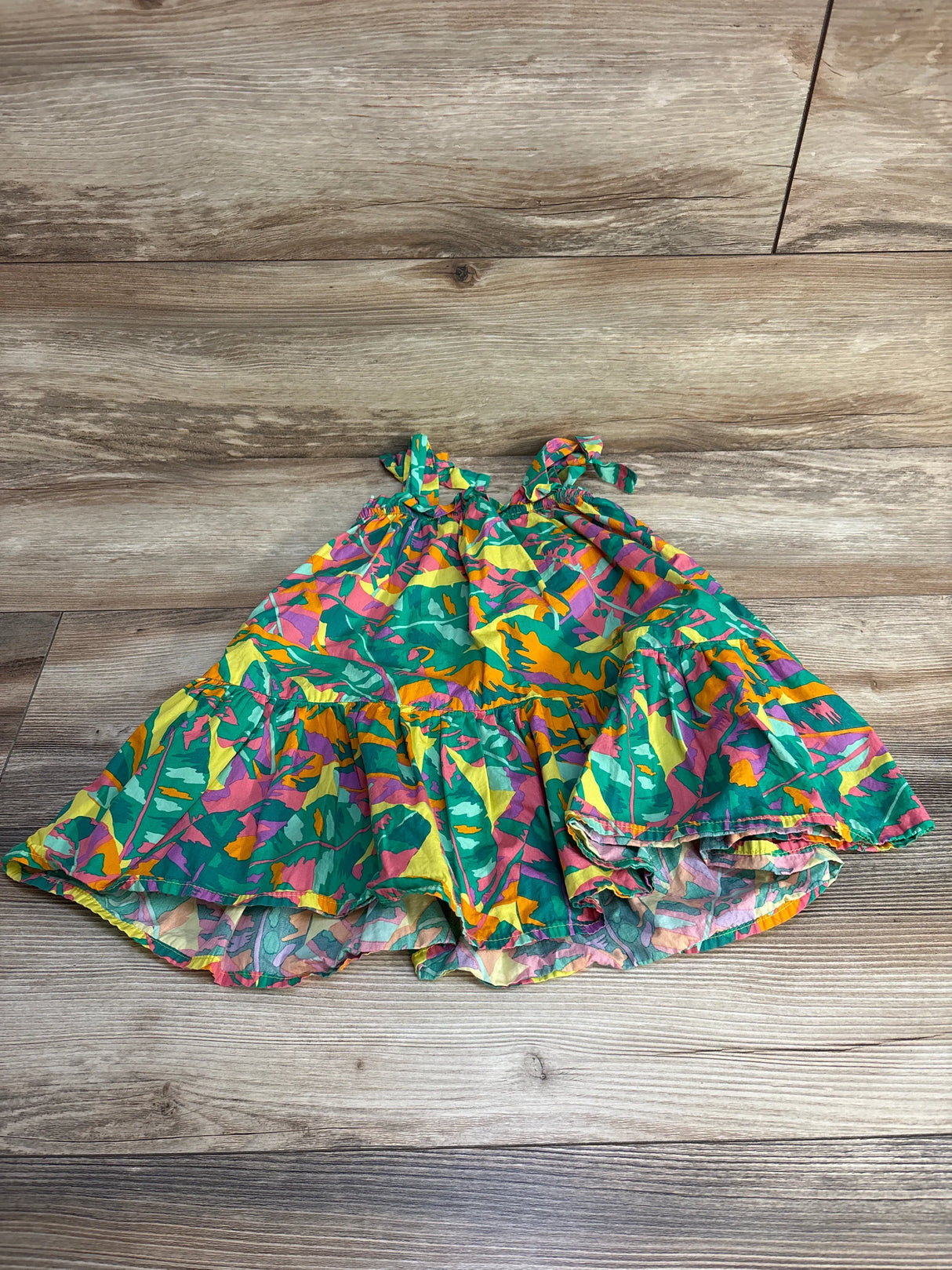 Cat & Jack Sleeveless Dress Green sz 2T - Me n Mommy To Be