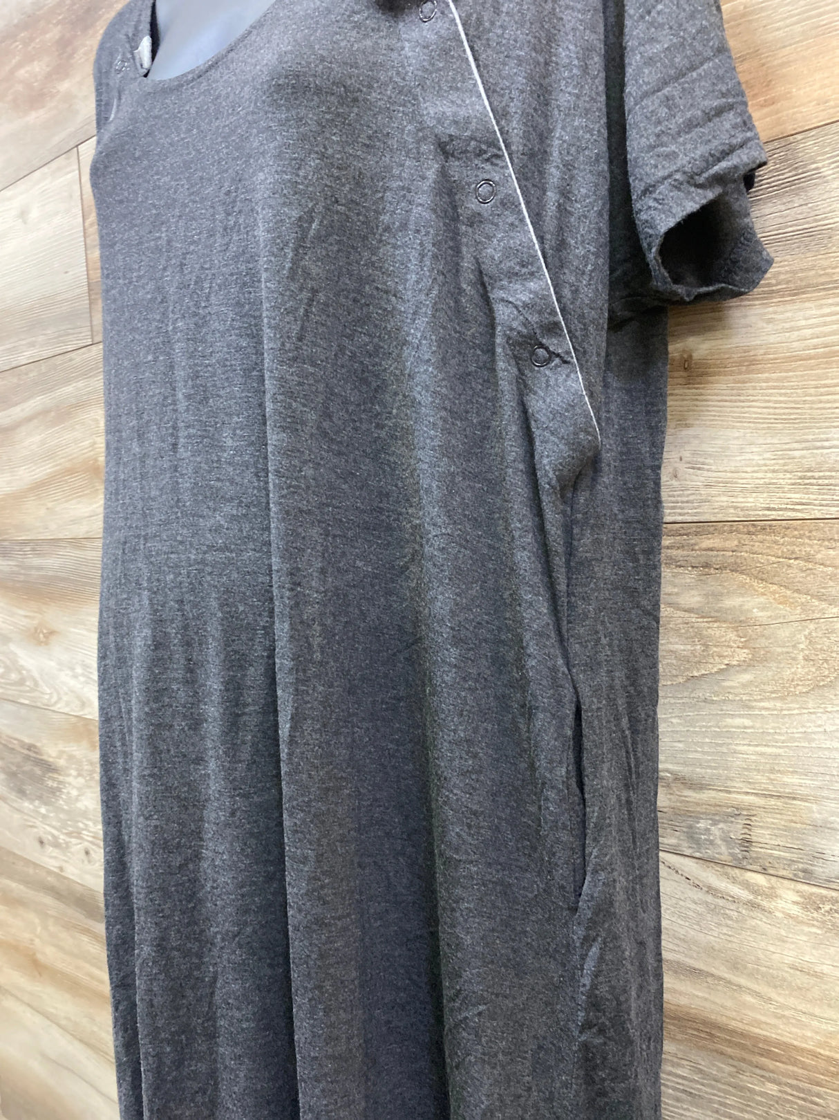 Frida Delivery & Nursing Gown Grey One Size