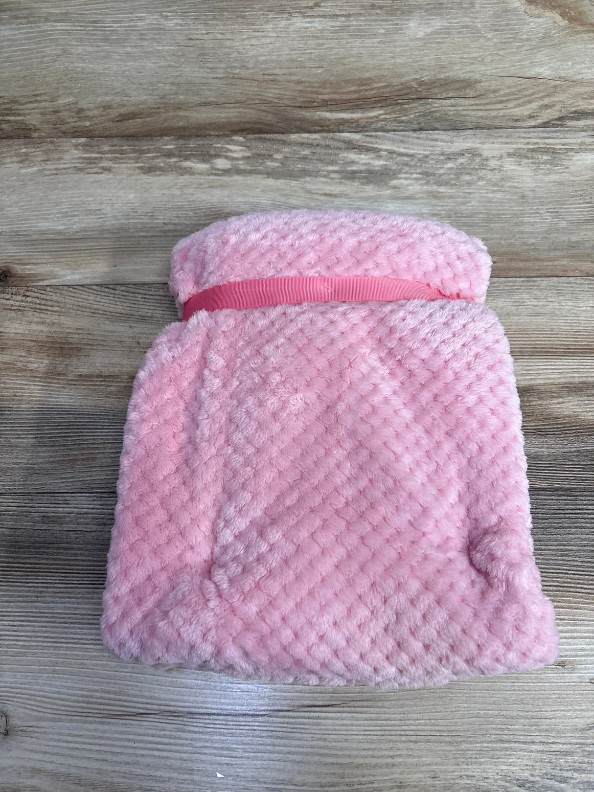 NEW Little & Loved Plush Baby Blanket Pink
