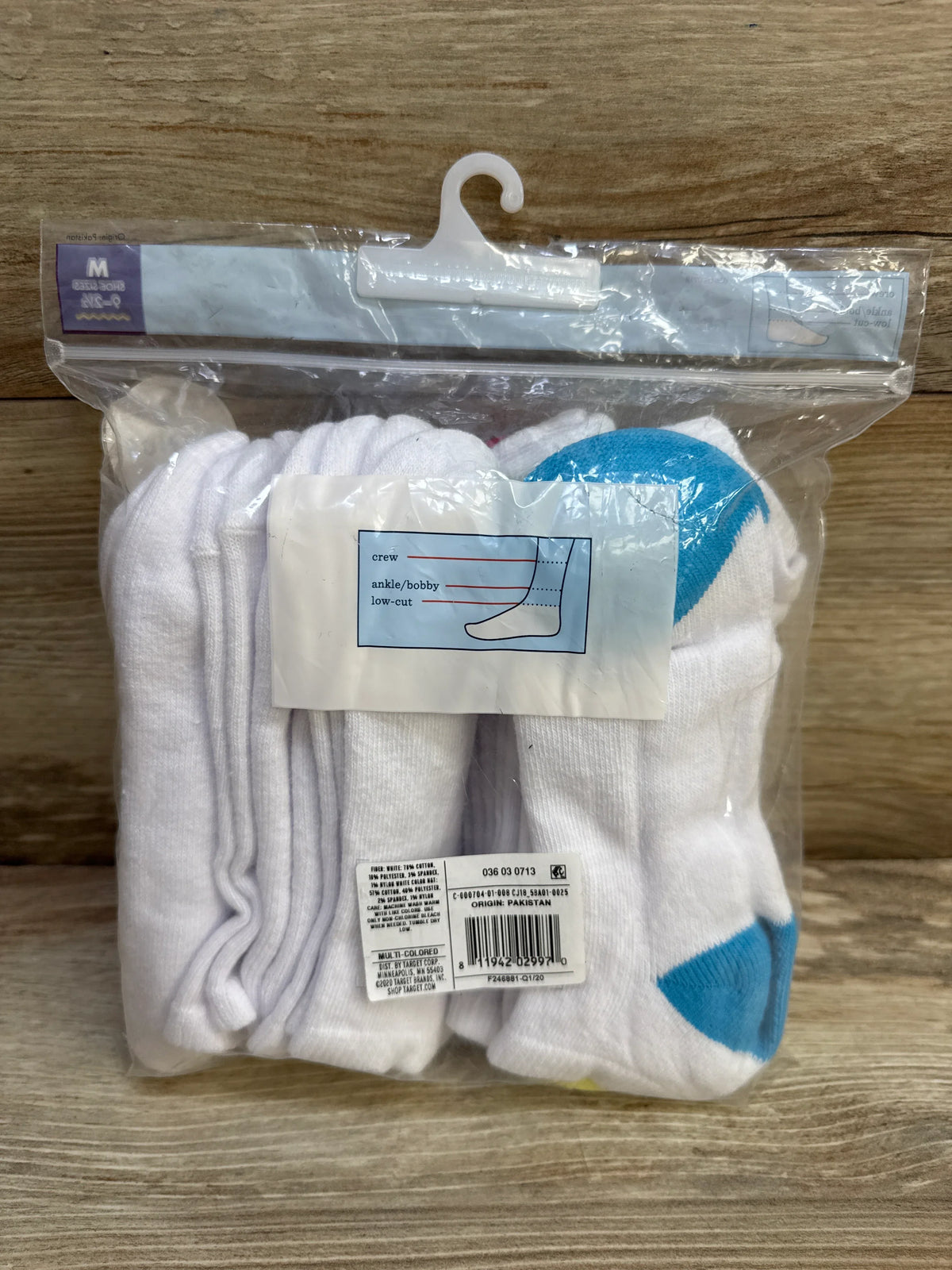 NEW Cat & Jack Low-Cut Socks 10pk sz M/9c-2.5Y