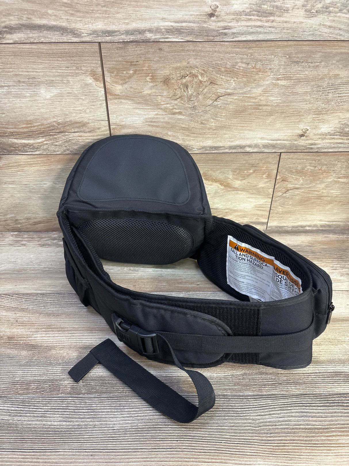 Momcozy Original Hip Seat Baby Carrier Black up to 45lbs Size Medium