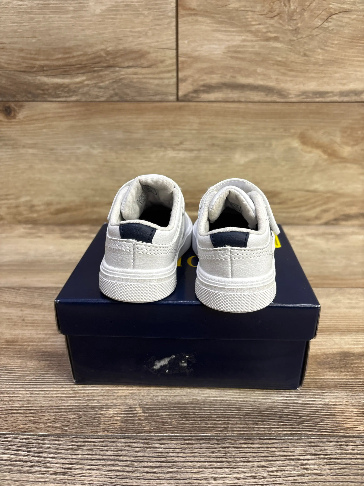 Polo Ralph Lauren Frazier PS Sneakers White sz 4c