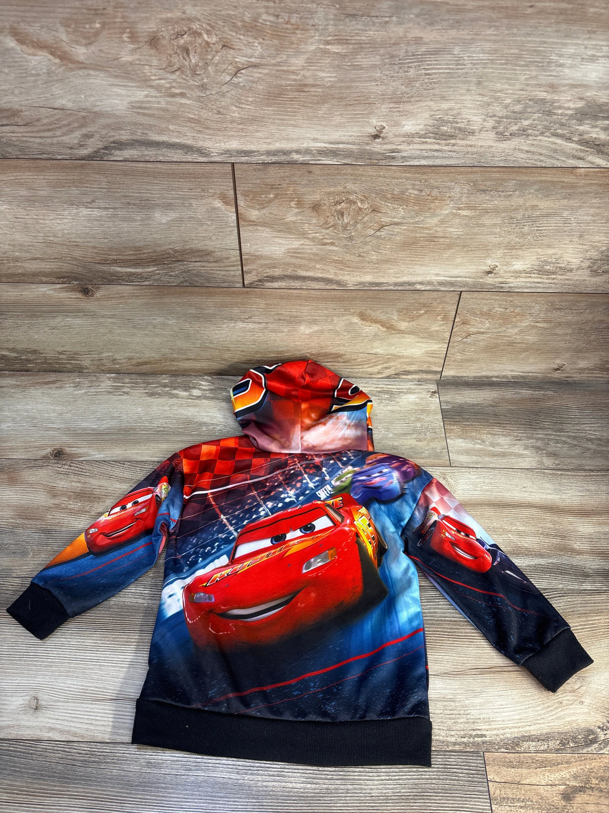 Disney Pixar Cars Pullover Hoodie Red sz 4T