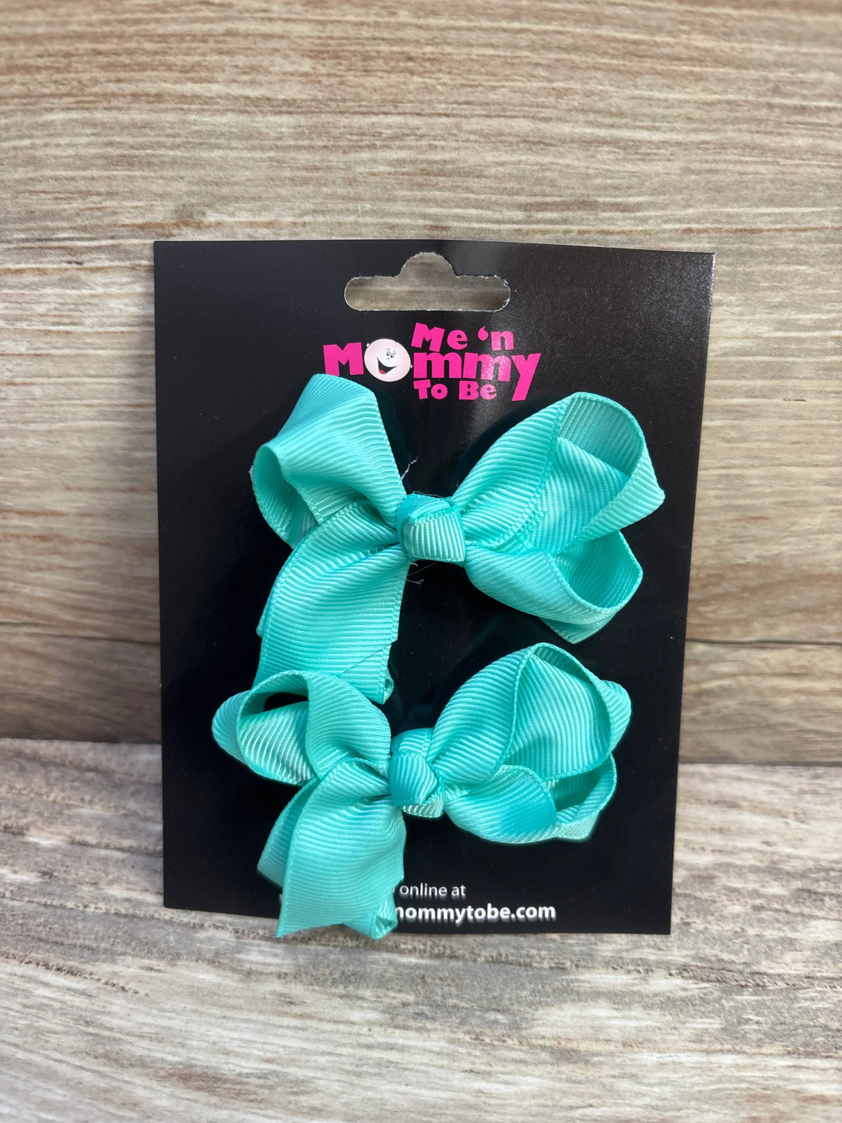 NEW Hair Bows 2pk Light Blue