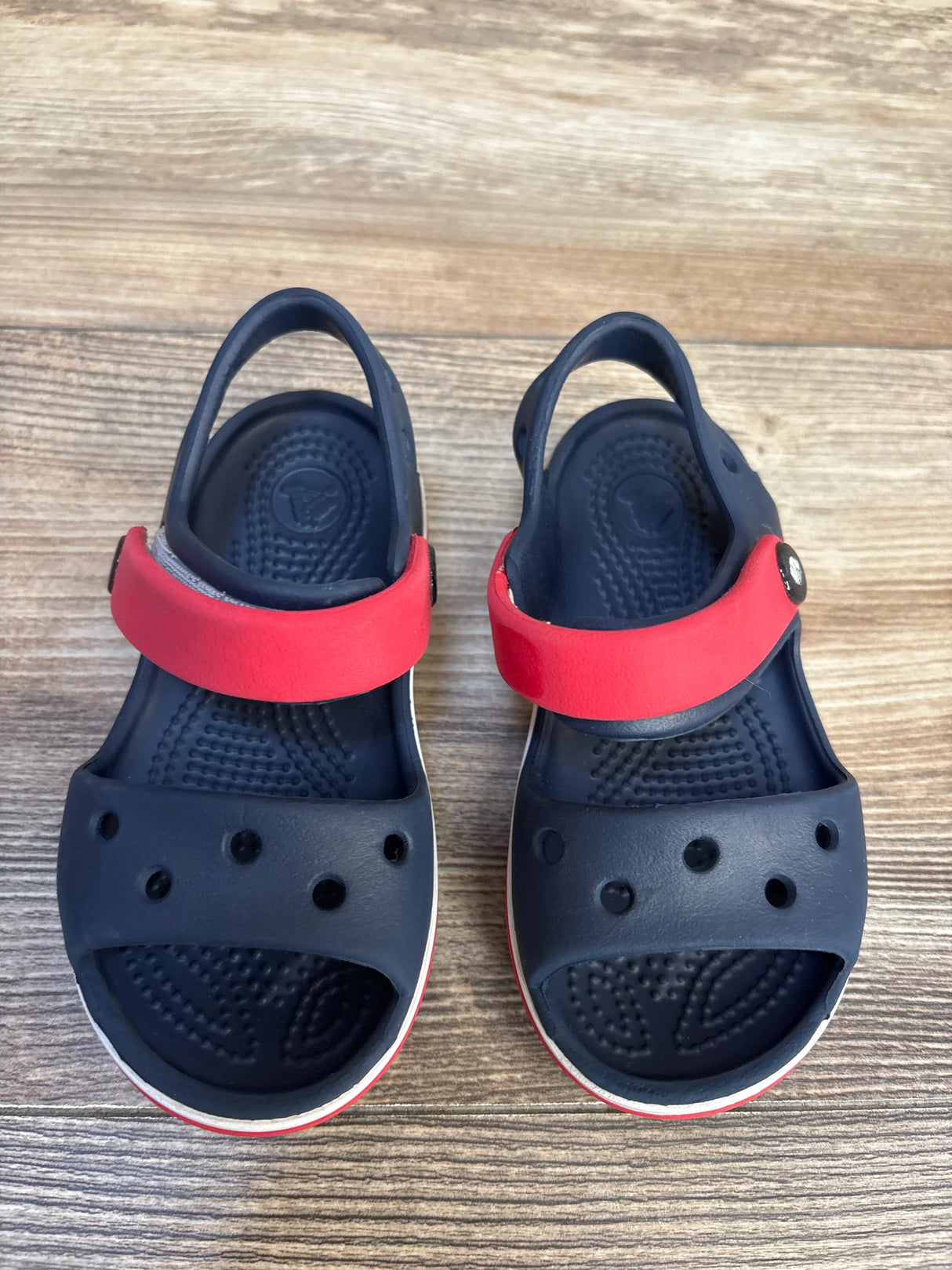 Crocs Crocband Cruiser Sandals Navy sz 7c