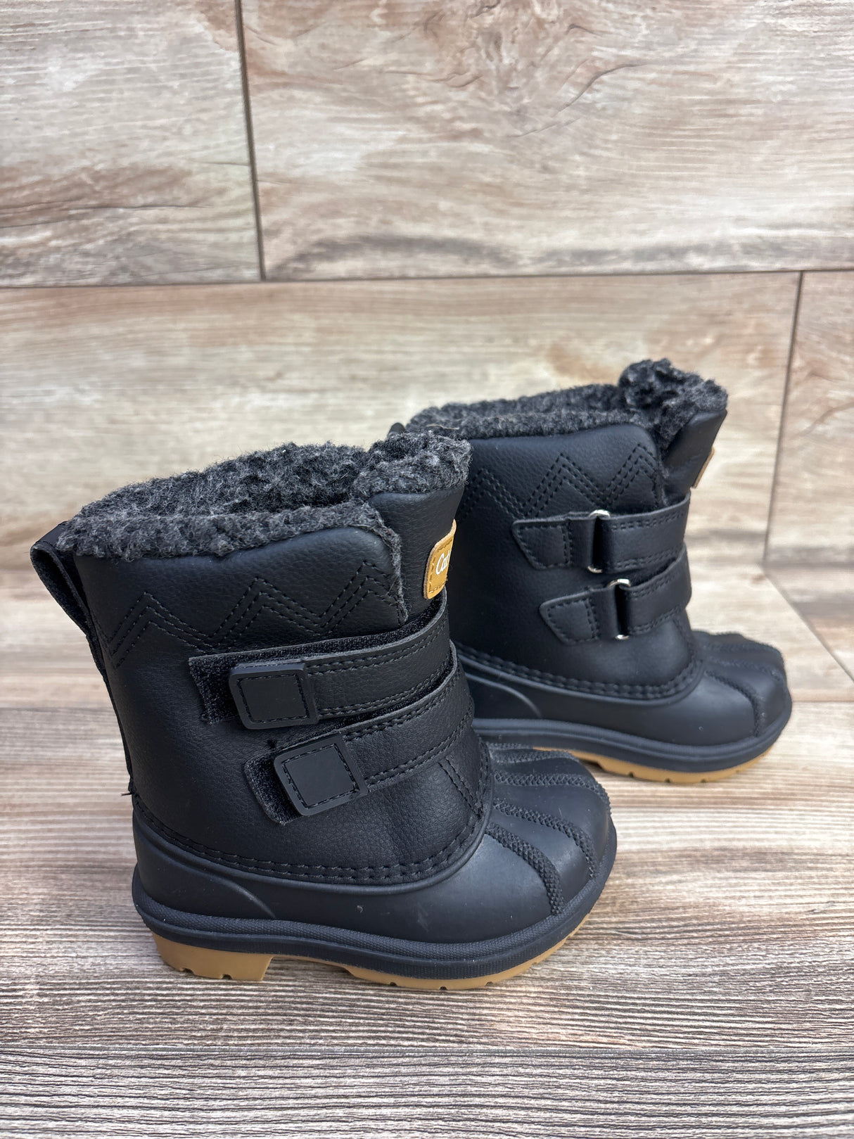Cat & Jack Denver Winter Boots Black sz 5c