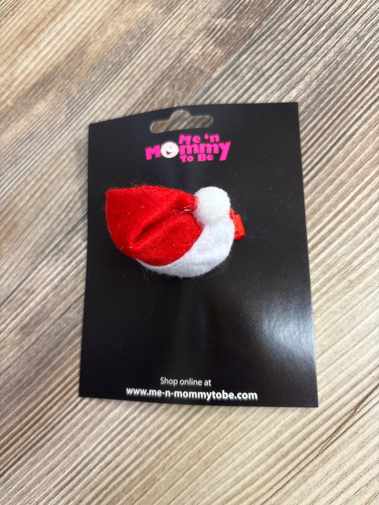 NEW Fold Over Santa Hat Hair Bow