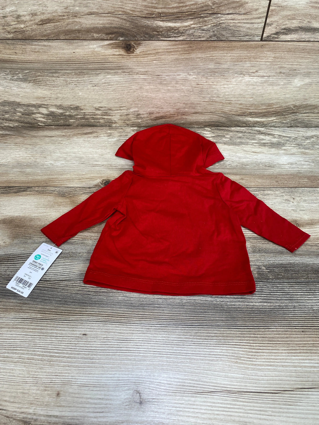 NEW Carter's Hooded Red Christmas Shirt sz 3m - Me n Mommy To Be