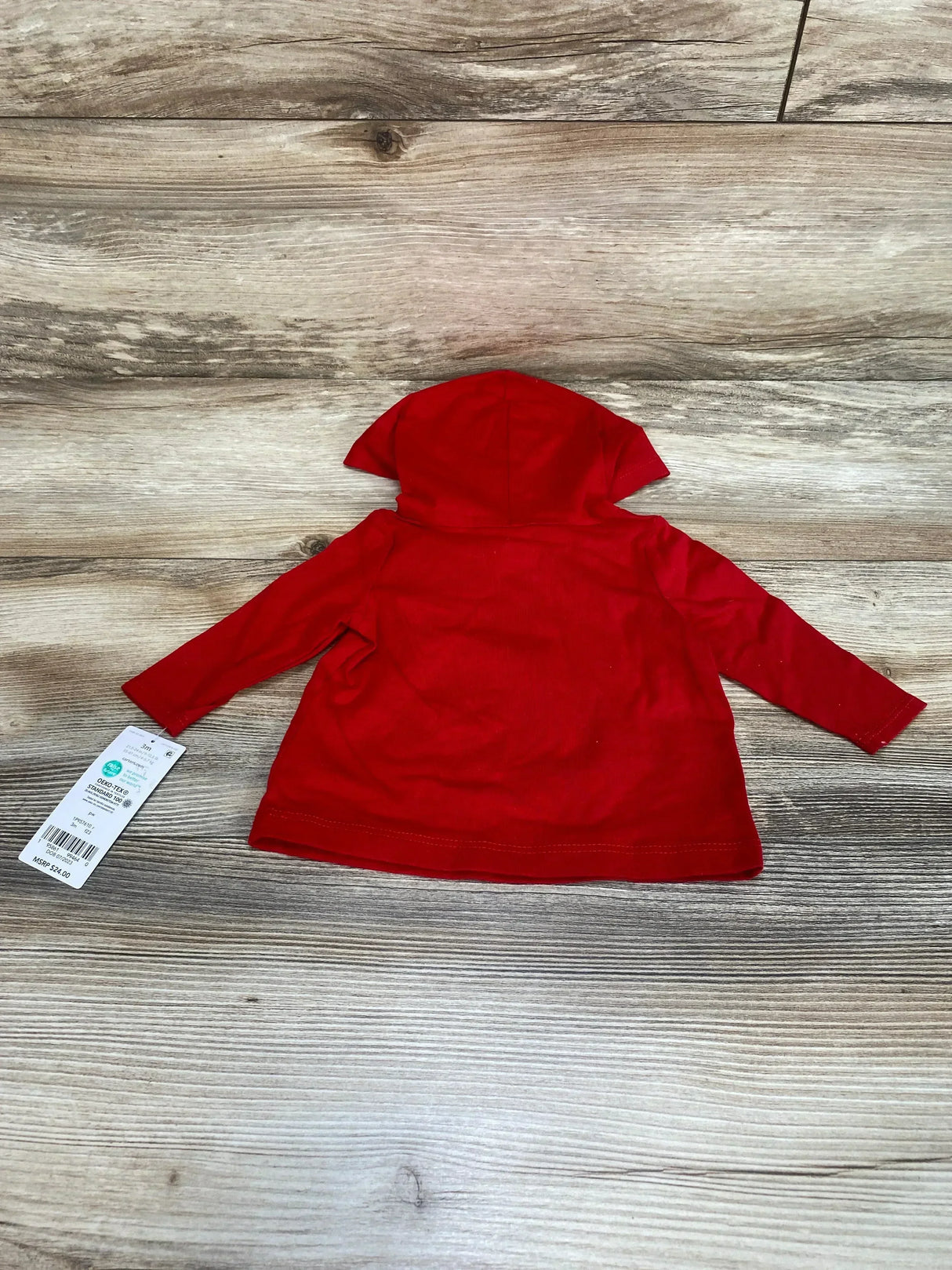 NEW Carter's Hooded Red Christmas Shirt sz 3m - Me n Mommy To Be