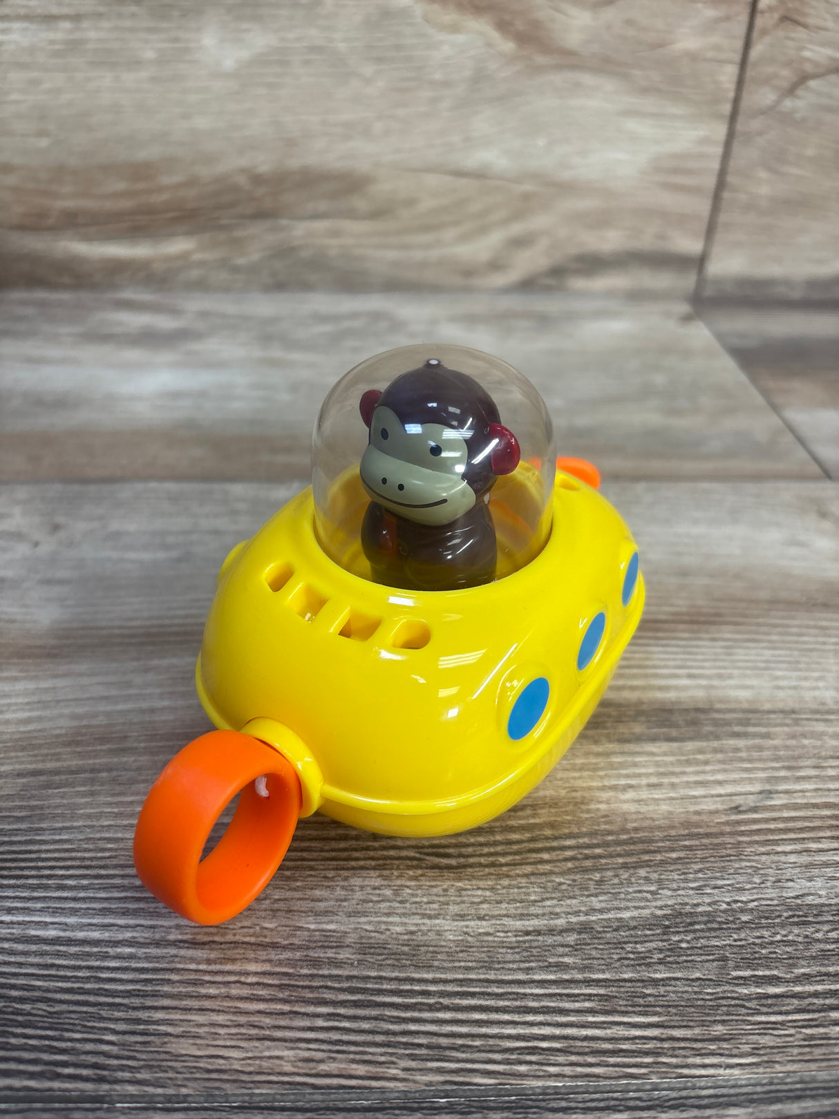 Skip Hop Zoo Pull & Go Monkey Submarine Bath Toy
