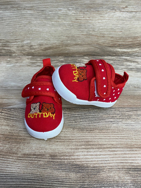 Sun Sun Red Squeaker Shoes sz 4.5c - Me n Mommy To Be