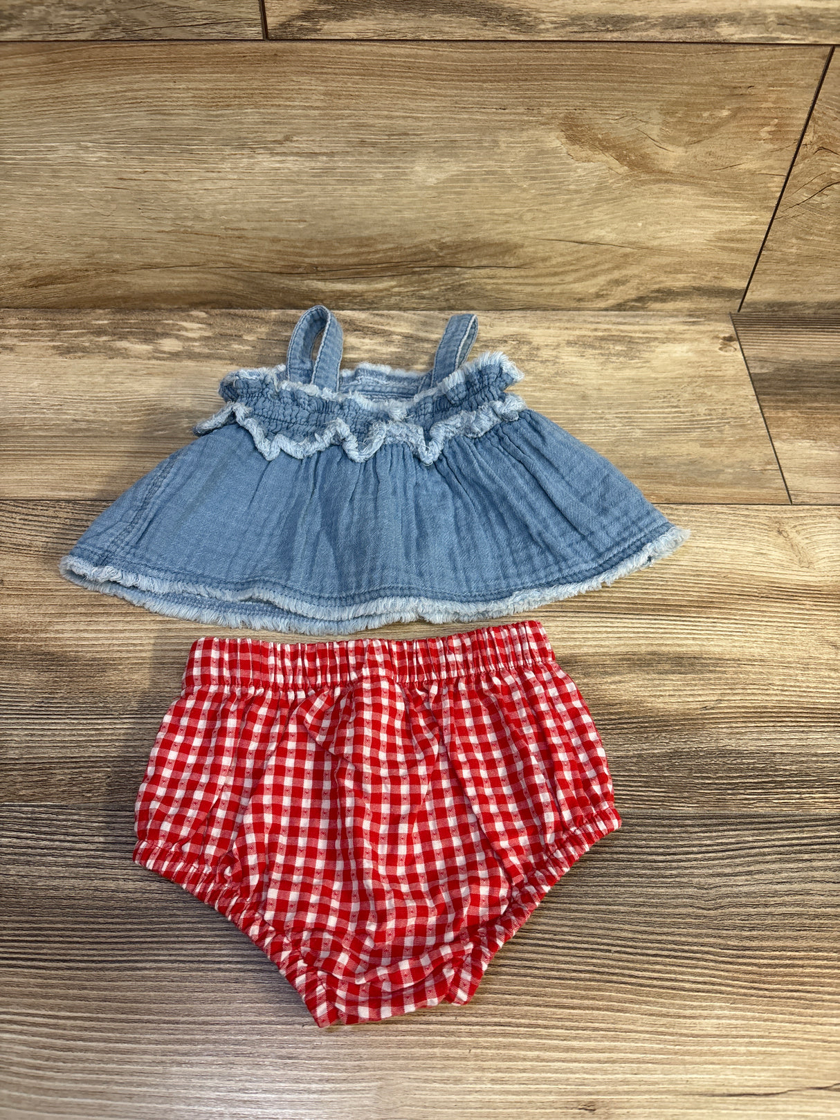 Cat & Jack 2pc Fourth of July Set Blue sz 0-3m