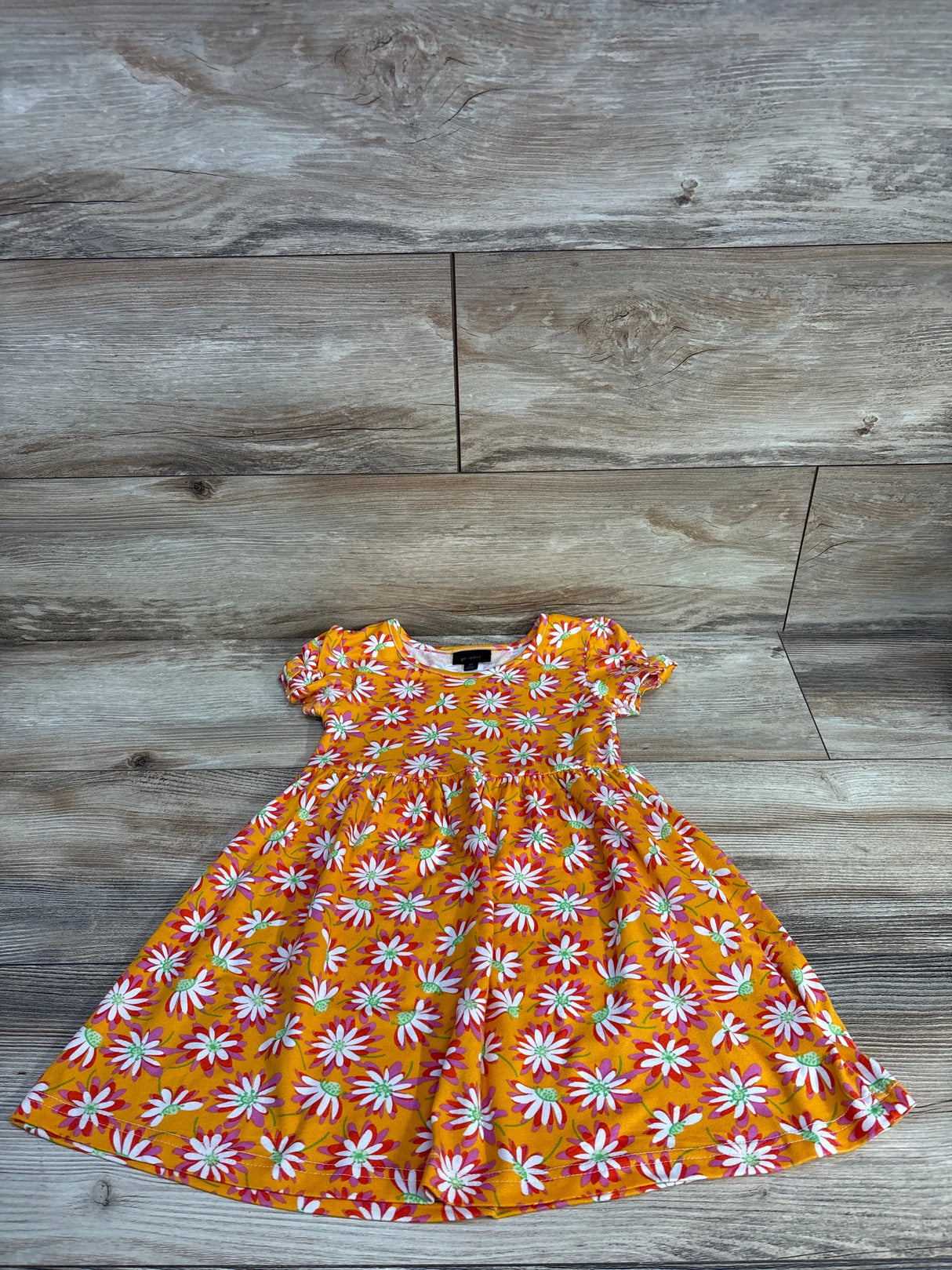 Picapino Floral Dress Orange sz 3T